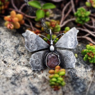 Motýl - Jahodový křemen