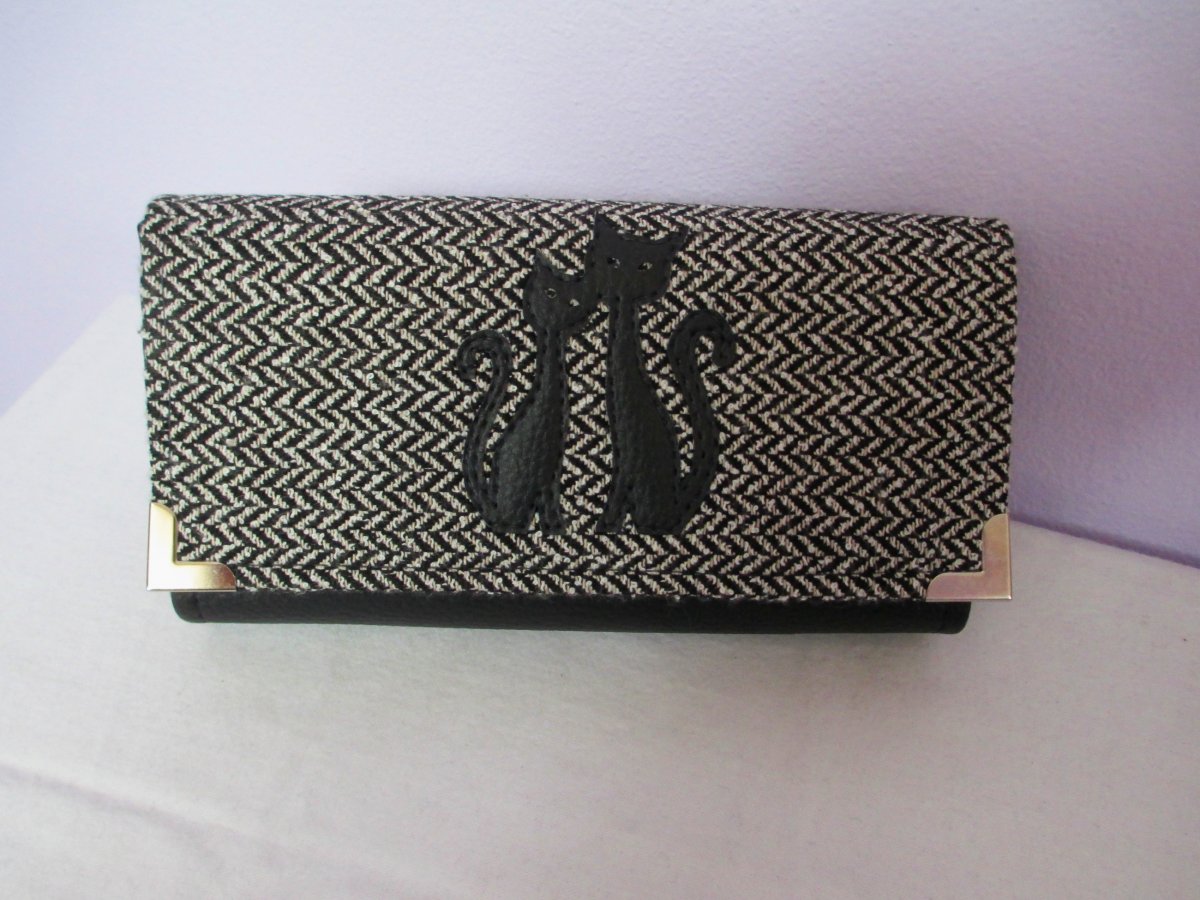 Klasická peněženka- dvě kočky