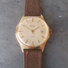 Legendární hodinky PRIM "PYŽAMO" z 1985, zlacené