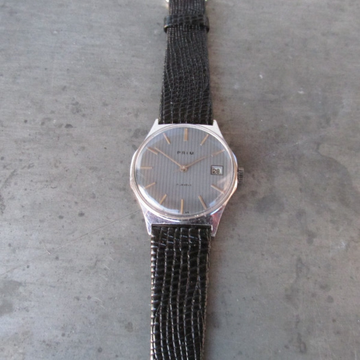Legendární hodinky PRIM "PYŽAMO" z 1985 s datumem