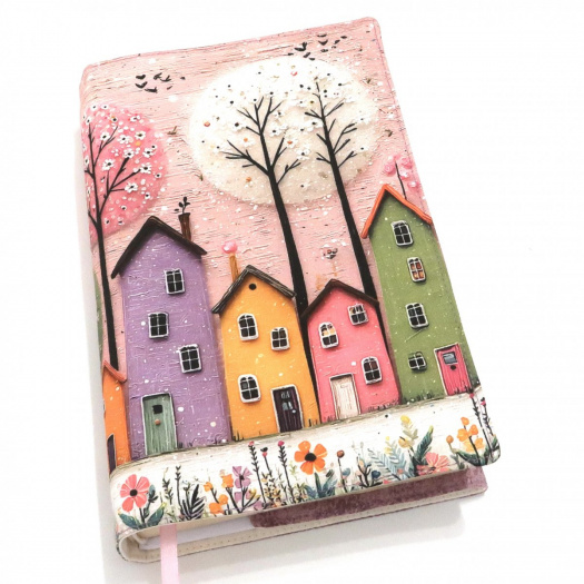 DOMEČKY -  obal na knihu