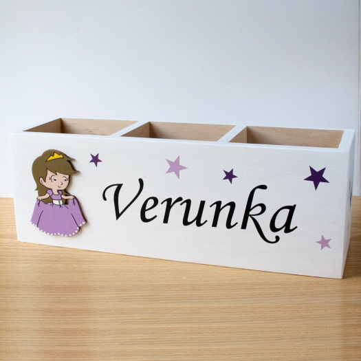 Trojitý tužkovník s princeznou