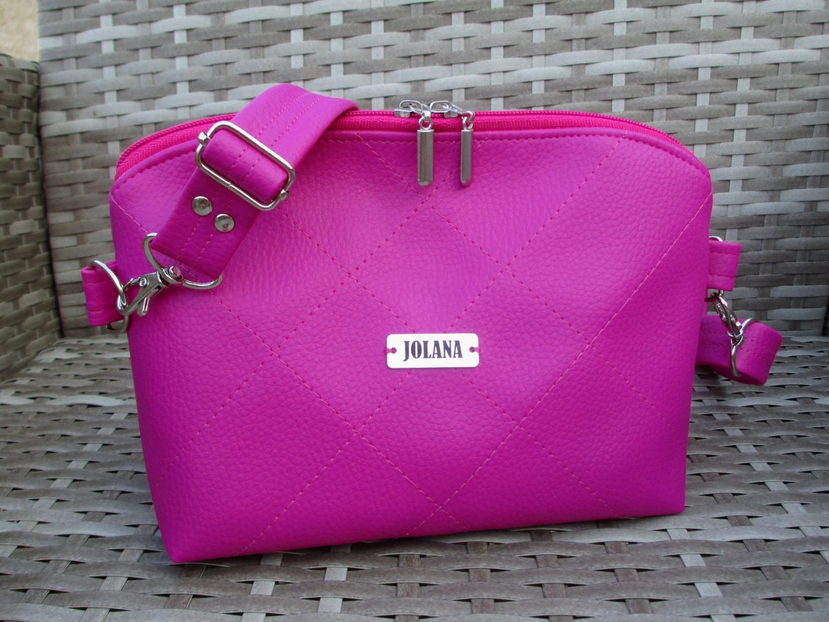 Kabelka mini růžová