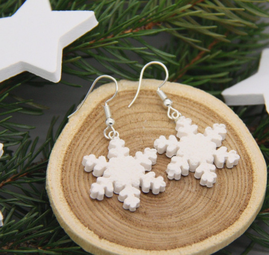  sněhové vločky.. 2,5  cm