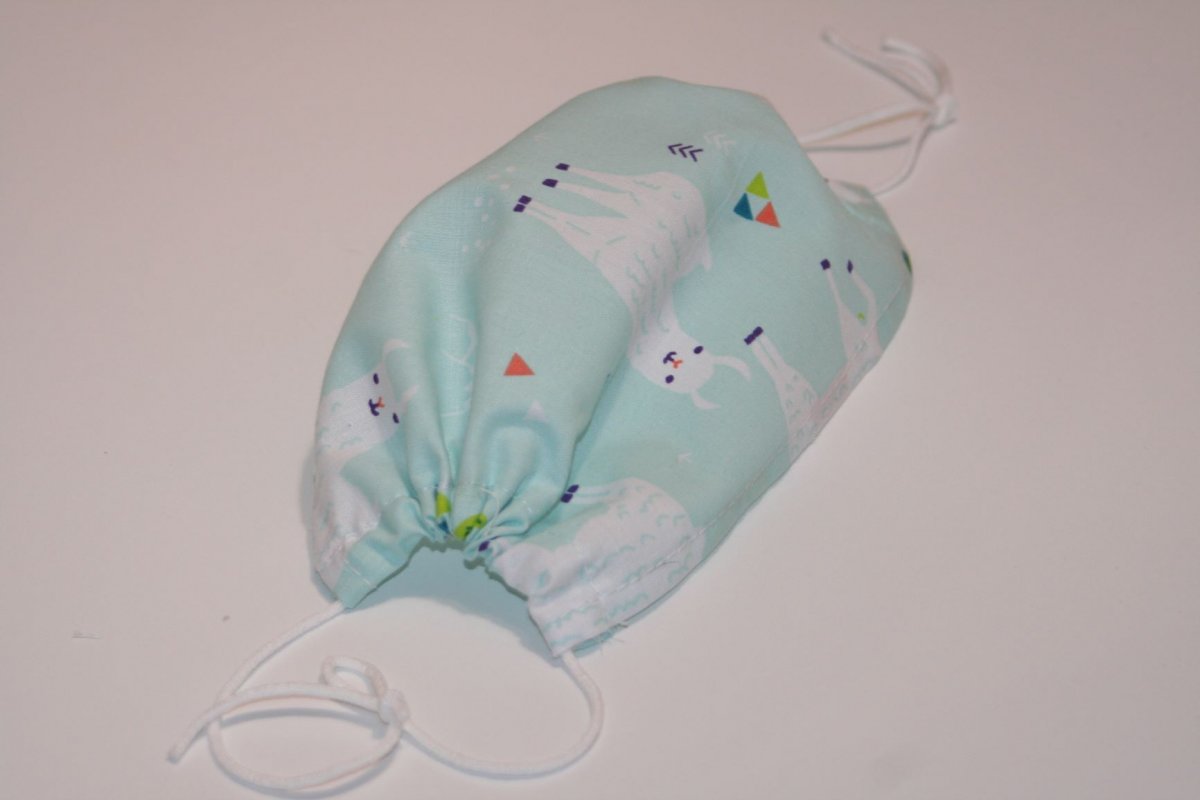 Rouška-jednovrstvá LETNÍ-na gumičky