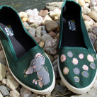 Malované botky vel.38 skladem