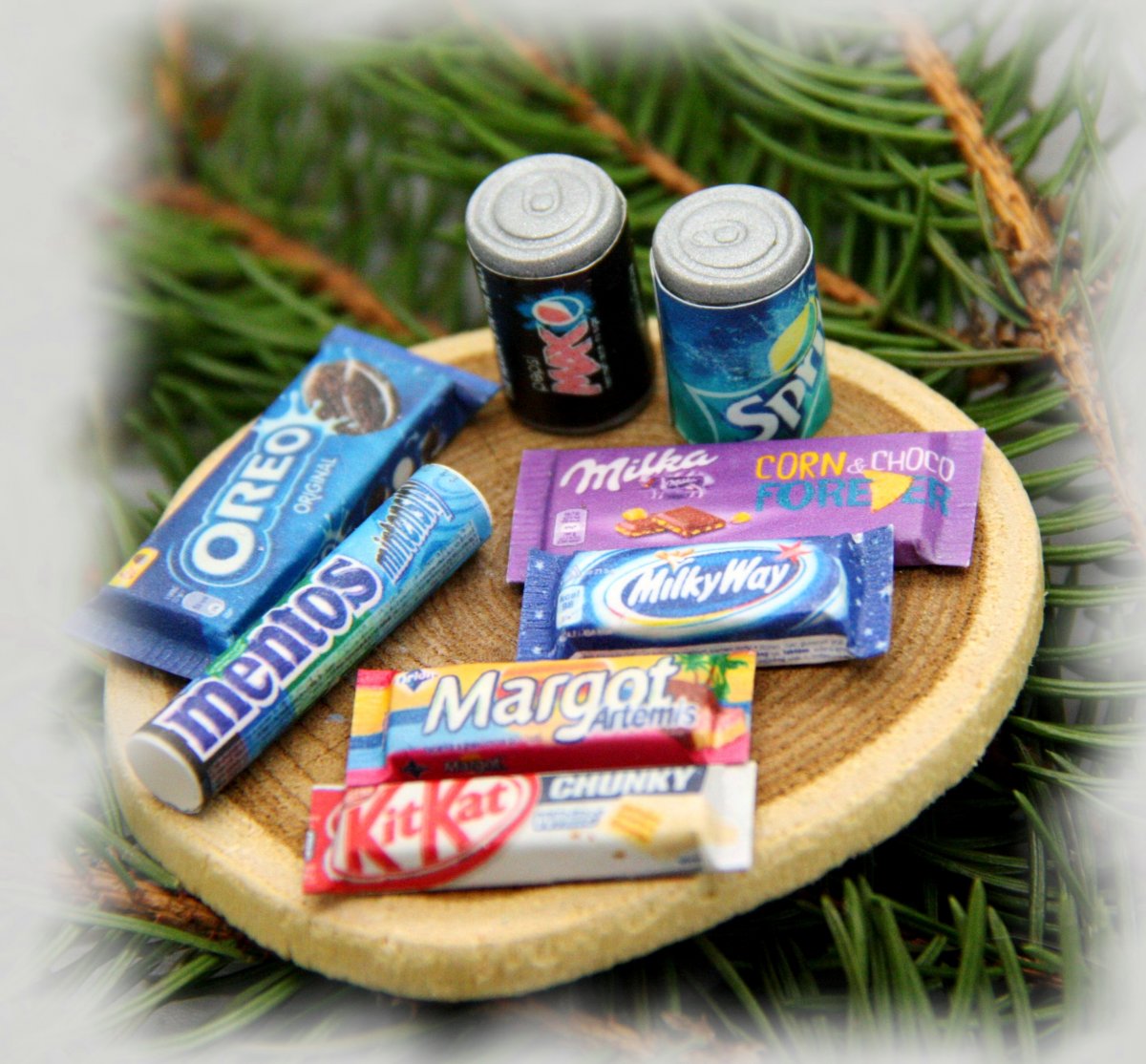 AKCE !!! sada sladkostí pro mlsné panenky barbie