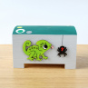 Pokladnička s chameleonem - nápis na přání