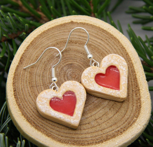 linecká srdíčka .. 2,5 cm