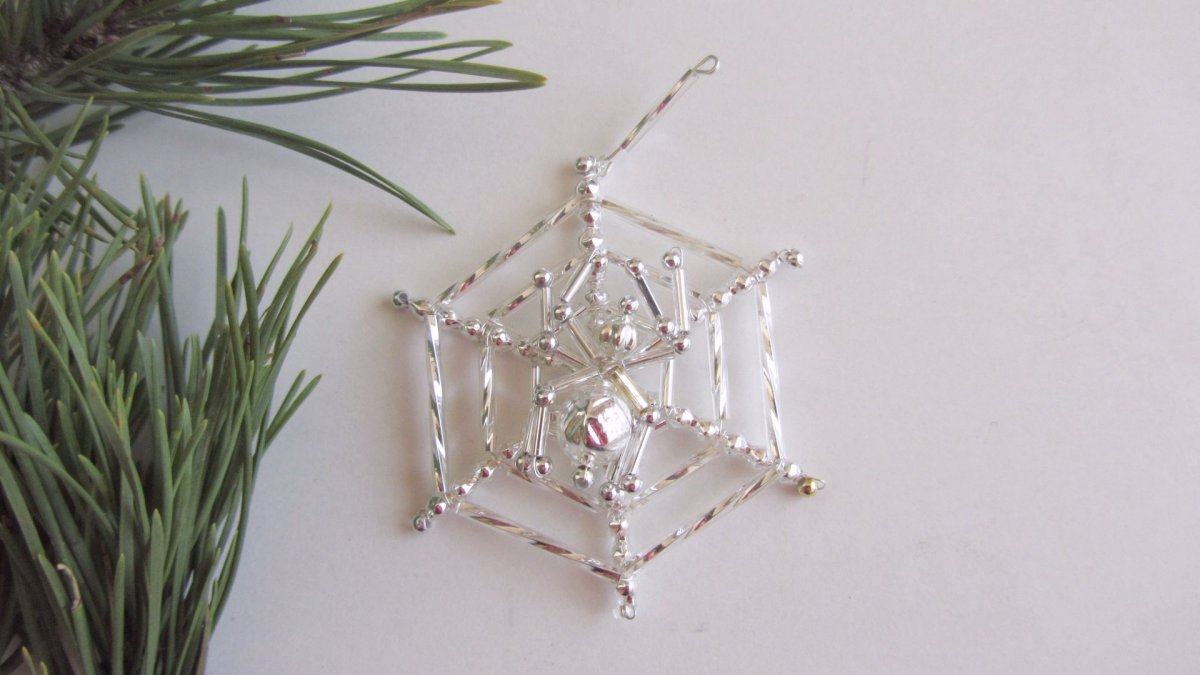 Vánoční ozdoba - Pavouček