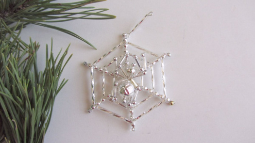 Vánoční ozdoba - Pavouček