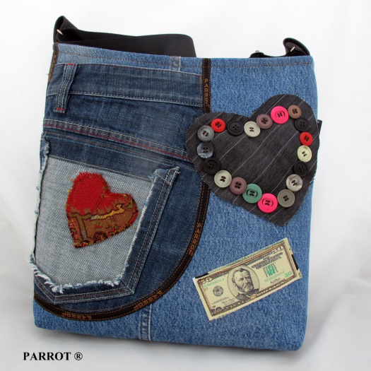 LOVE JEANS BAG * GAMA * PARROT®