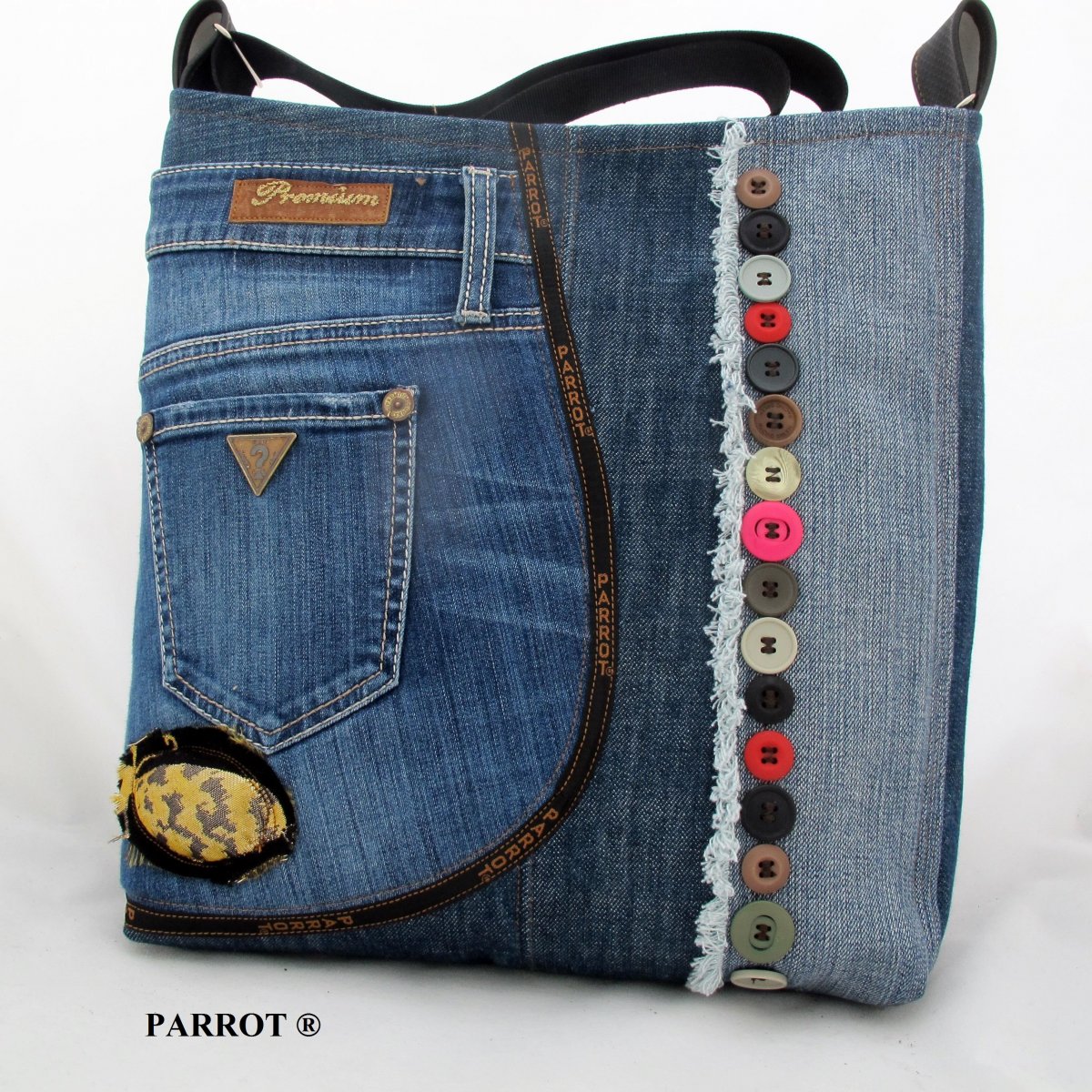 LOVE JEANS BAG * OMEGA * PARROT®