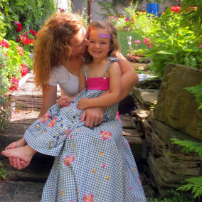 Šaty/sukně...ladím s maminkou :-) 4-7 let