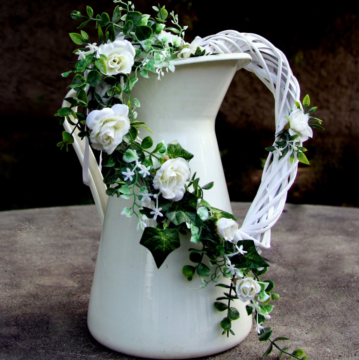 Líbáš jako bůh_srdíčko na dveře