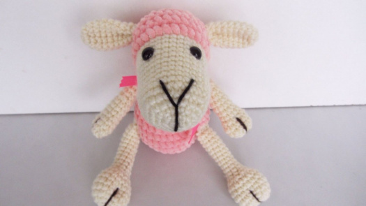 Háčkovaná ovečka Růženka