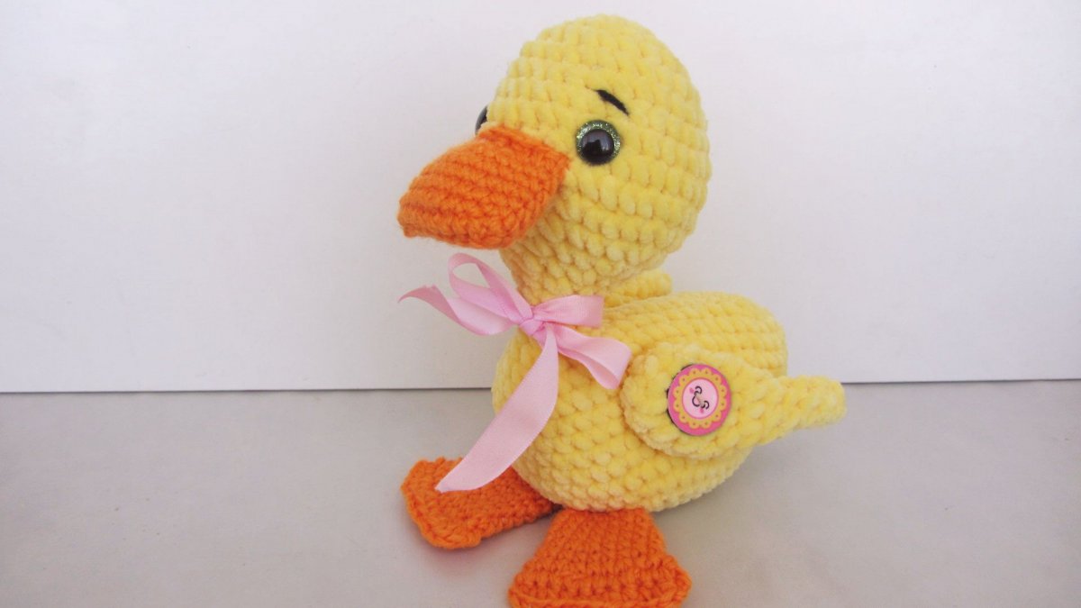 Háčkovaná kachnička