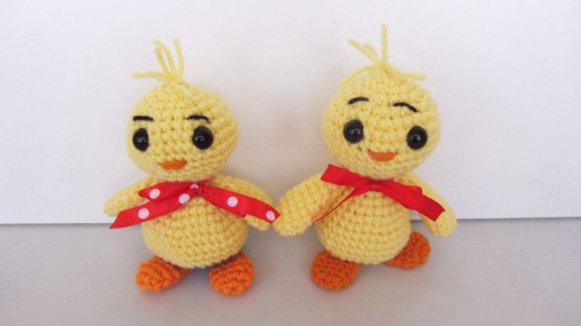 Háčkovaná kuřátka