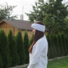 Pletená čelenka "turban"