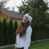 Pletená čelenka "turban"