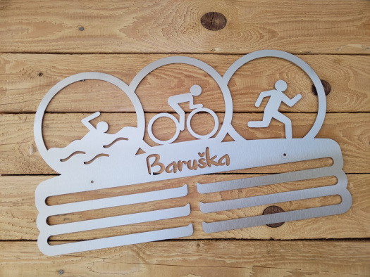 Držák na medaile - TRIATLON