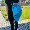 Stahovací batoh vak mramor