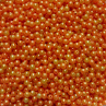 Plastové perličky oranžové, 740g (DOPRODEJ)