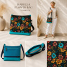 ISABELLA FLOWER BAG - tyrkys *  PARROT®
