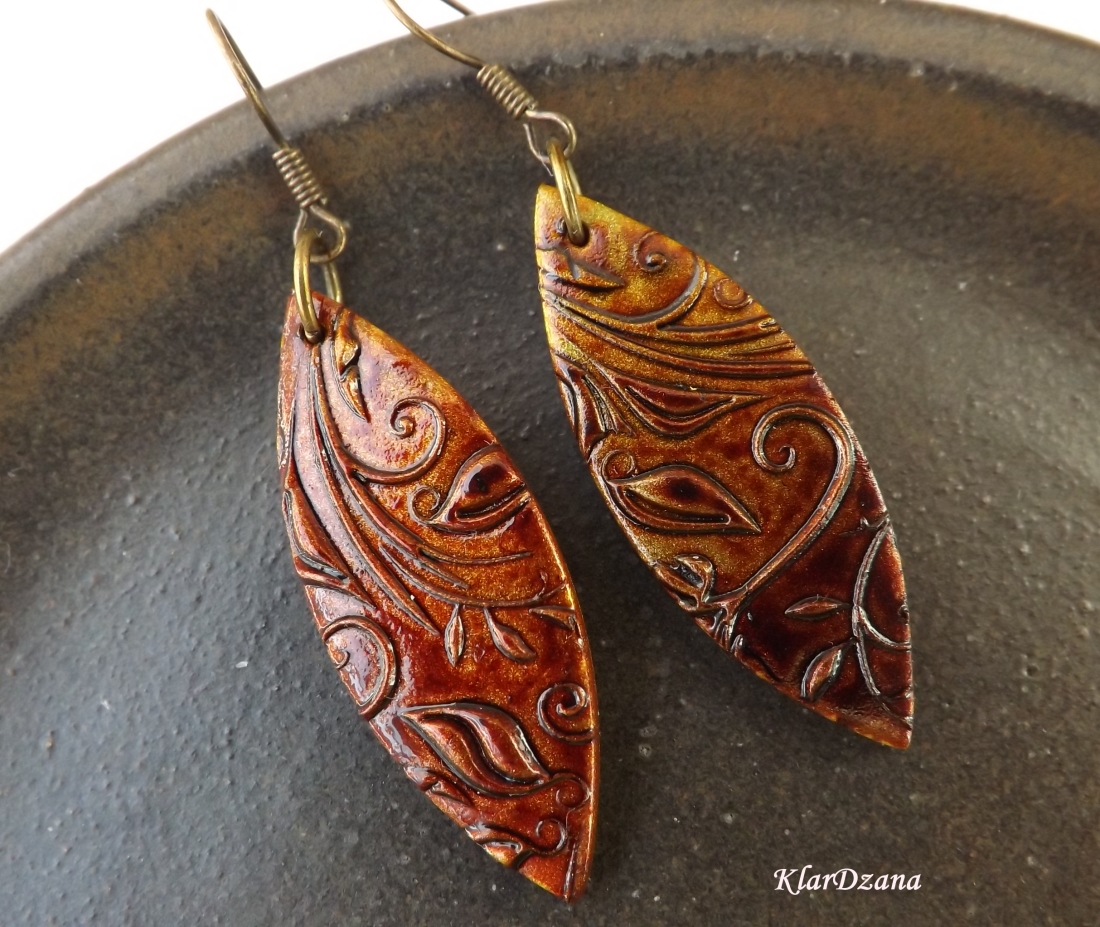 Souprava Inka lístky zlaté