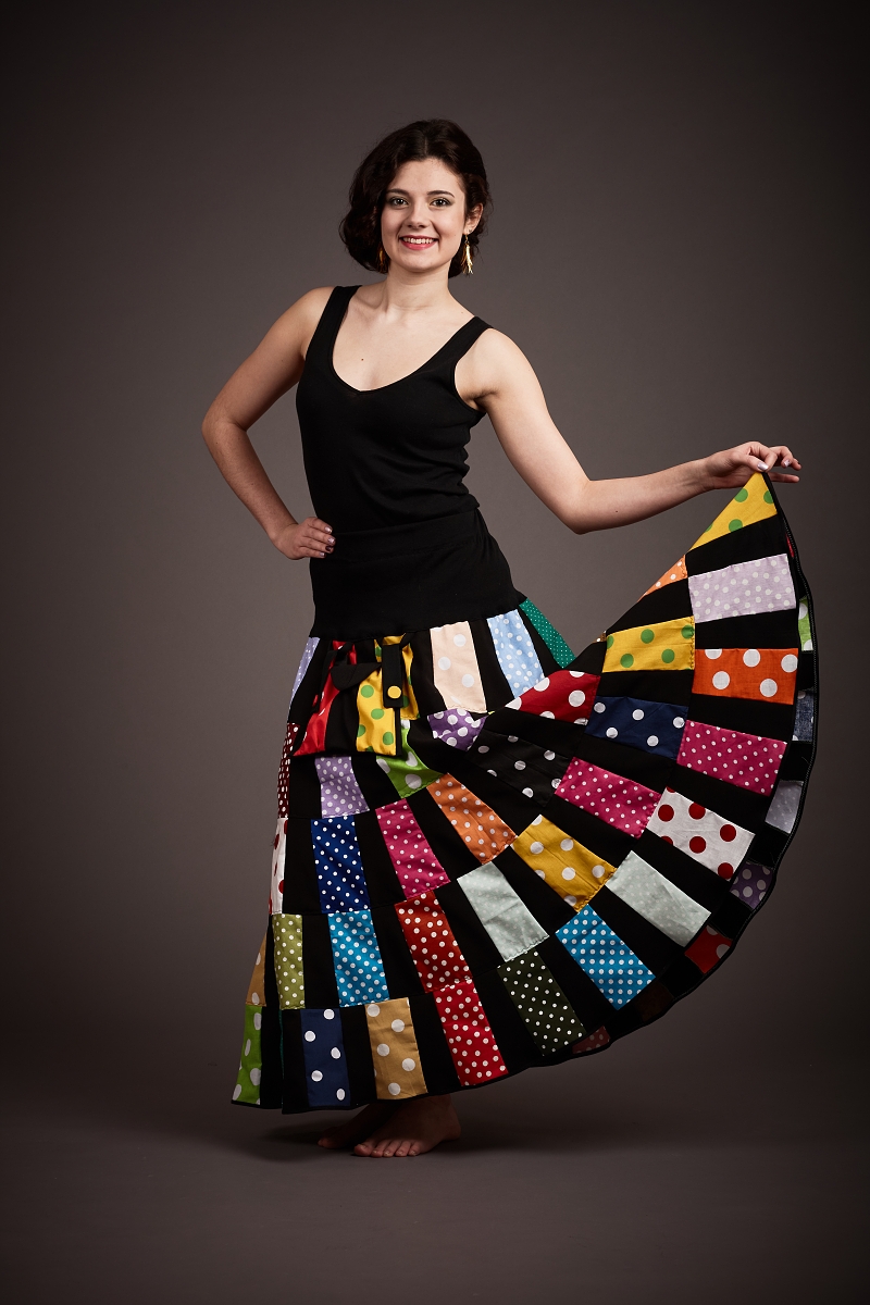 Patchworková sukně Agáta Žofie