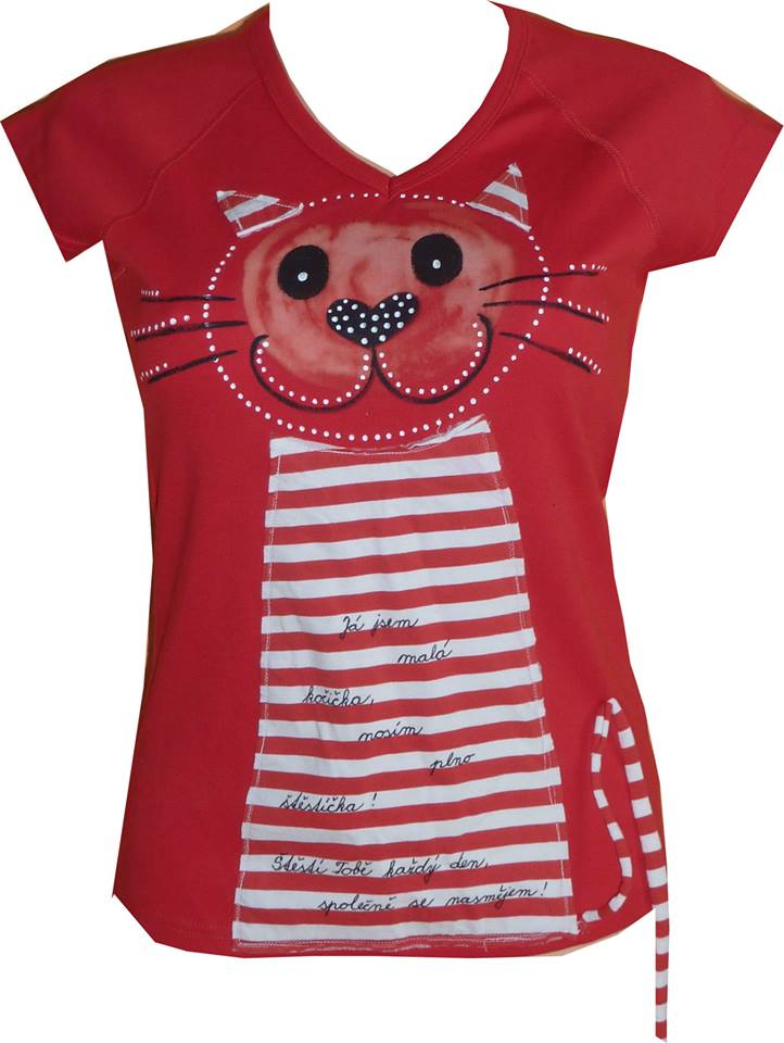 KOČKA - tričko dámské