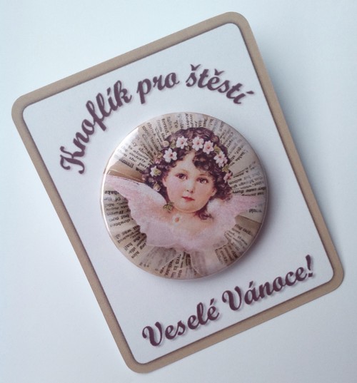 Knoflík pro štěstí No.8