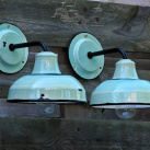 Set dvou keramických nástěnných lamp Týna