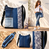 DeNIM & LACE BAG *** PaRROT® 