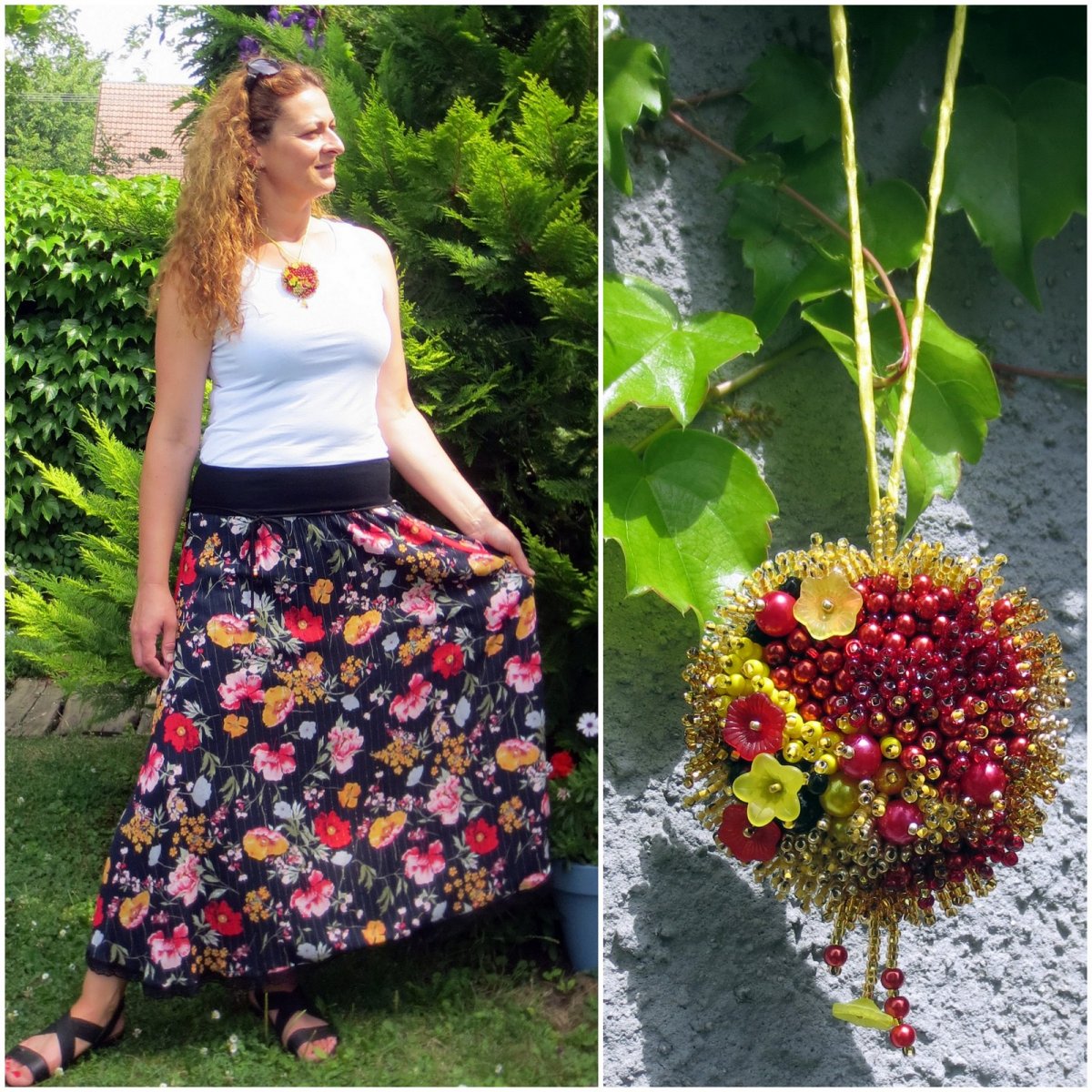 Se zlatou nitkou a náhrdelníkem...