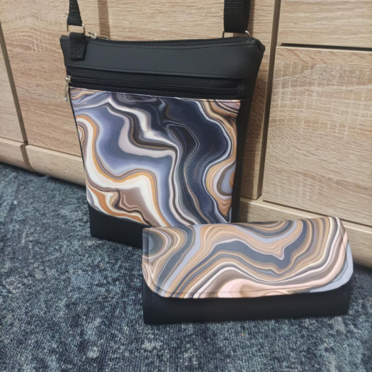 Sada crossbody a peněženka