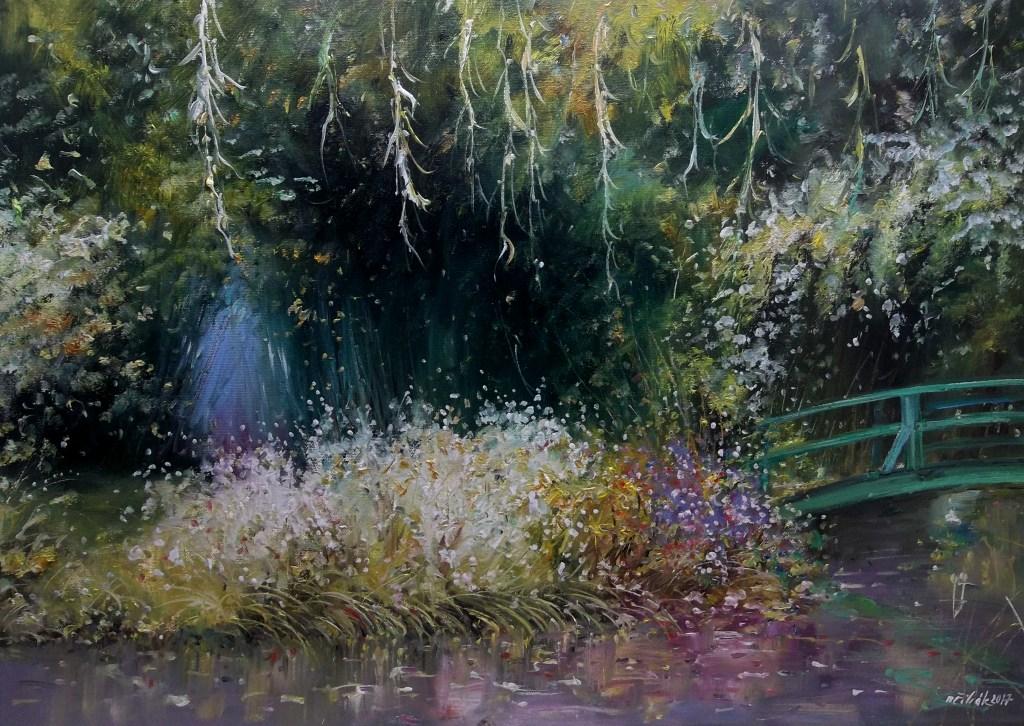 Monetova zahrada v Giverny