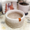 Košík háčkovaný