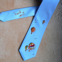 Malovaná kravata 