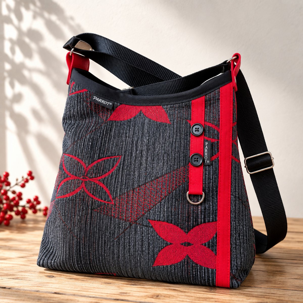 LADY IN RED * PARROT®
