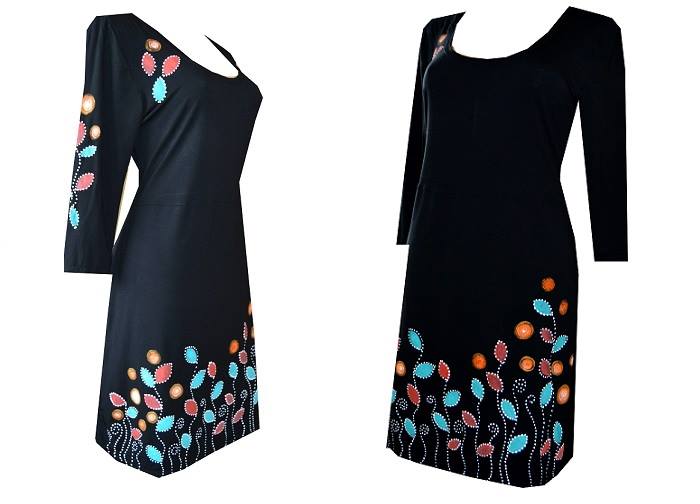 LÍSTEČKY - šaty dámské