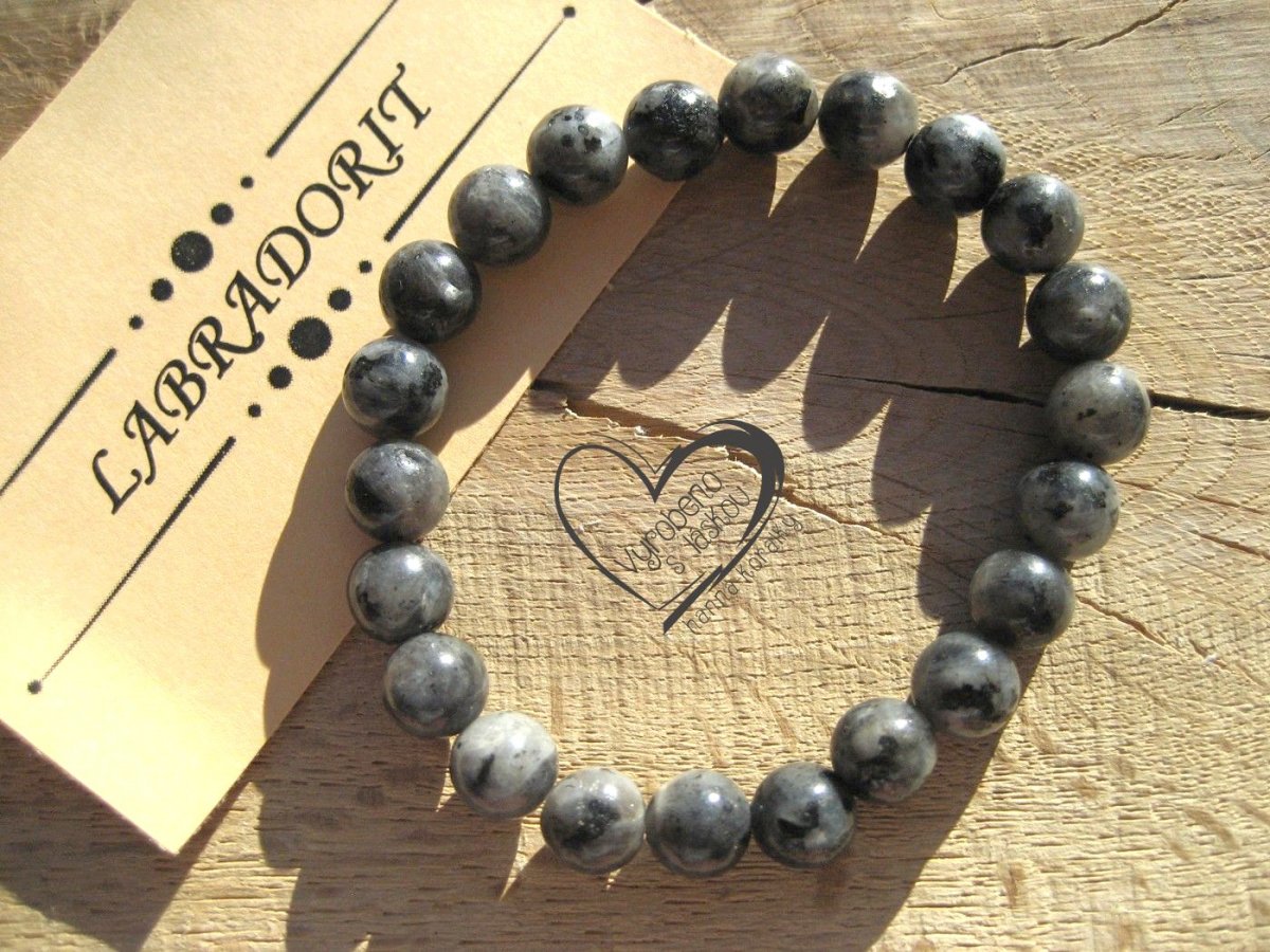 Náramek Labradorit 8mm