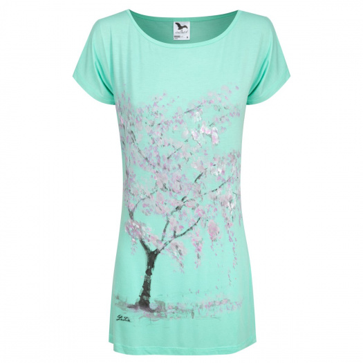 Tričko/šaty malované Strom