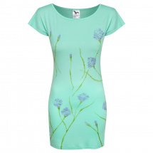 Tričko/šaty malované Kvetoucí