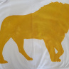 Tričko malované Lev za rohem