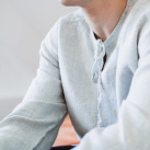 Chlapecká košile 100% len (vel.122-140)