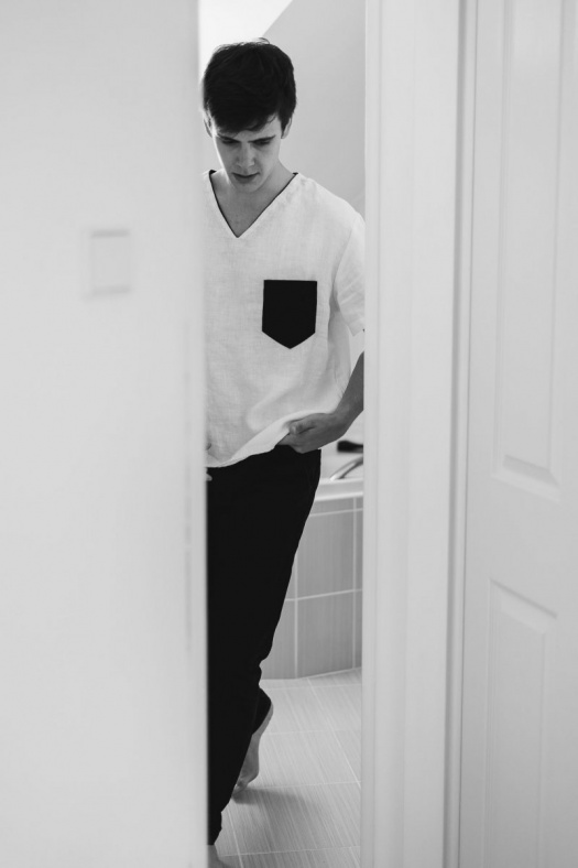 Lněné tričko