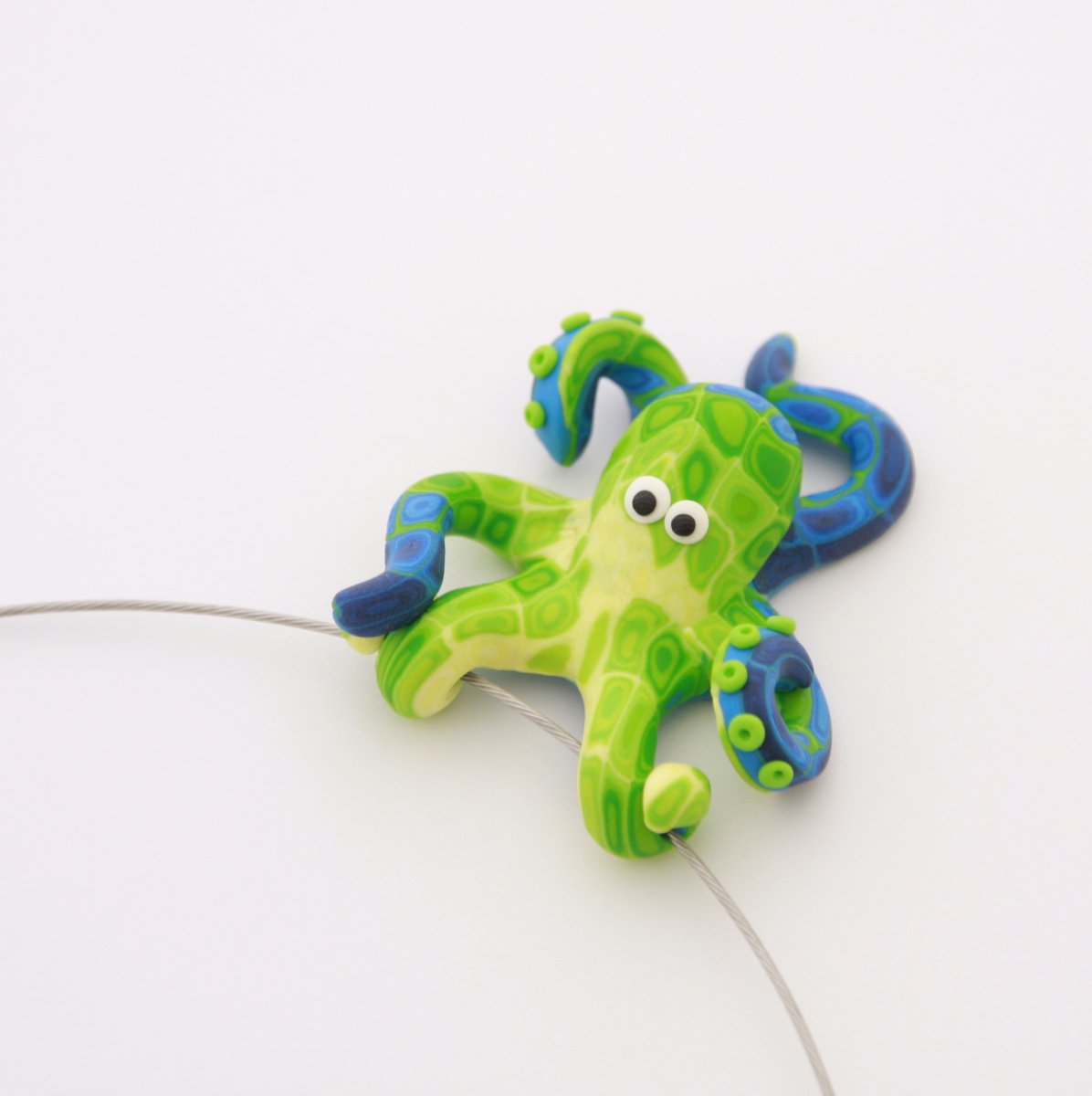 Chobotnička zelenomodrá