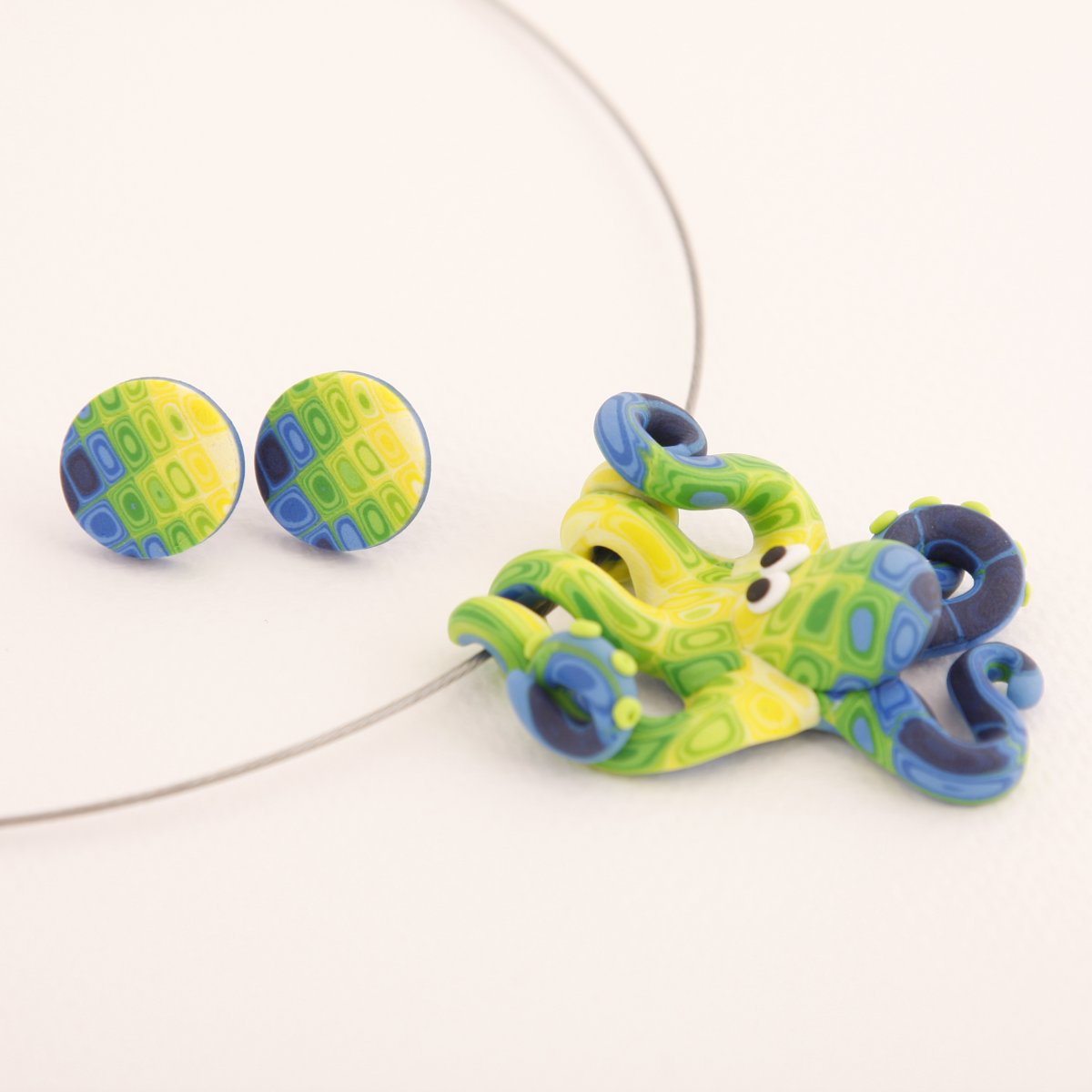 Chobotnička zelenomodrá sada