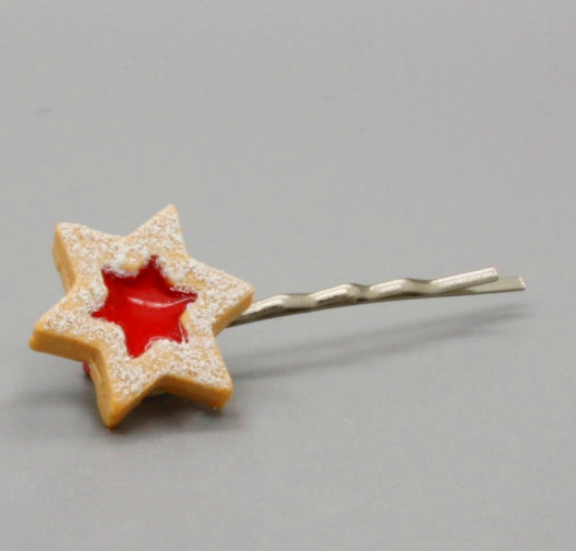 linecké  .. linecká hvězdička jako sponka